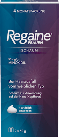 Regaine Frauen 50 mg/g Minoxidil Schaum (2x60 g) Regaine