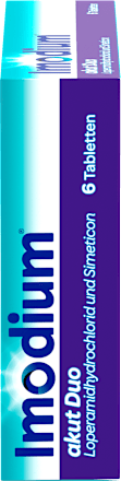 Imodium akut Duo 2 mg/125 mg Tabletten Imodium