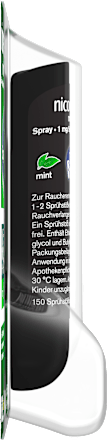 nicorette mint Spray 1mg Nicotin/Sprühstoß, Lösung nicorette