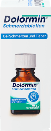 Dolormin Schmerztabletten 200 mg Ibuprofen als Ibuprofen-DL-Lysin (1:1), Filmtabletten Dolormin