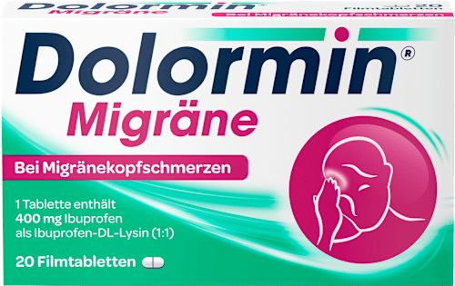 Dolormin Migräne 400 mg Filmtabletten Dolormin