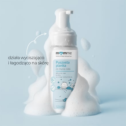 Puszysta pianka do mycia ciała momme
