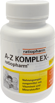 A-Z Komplex-ratiopharm Tabletten 30 St ratiopharm