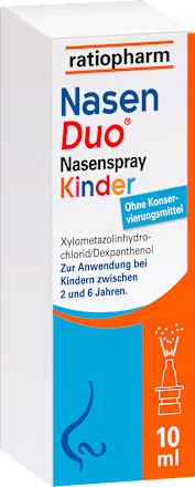 NasenDuo Nasenspray Kinder ratiopharm