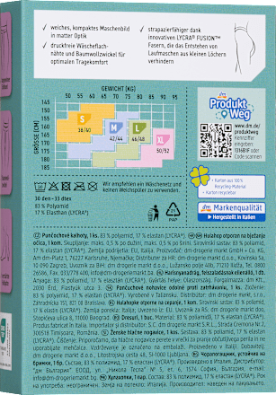 Pančuchové nohavice, 20 DEN, púdrové, veľ. 42/44 (M) Fascino