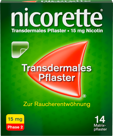 nicorette TX Pflaster 15 mg Nicotin nicorette