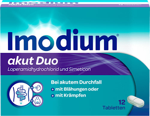 Imodium akut Duo 2 mg/125 mg Tabletten Imodium
