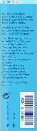 Olynth 0,05% N Schnupfen Dosierspray ohne Konservierungsstoffe Olynth