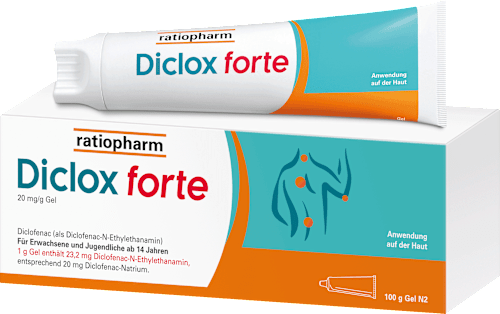 ratiopharm Diclox forte 20 mg/g Gel ratiopharm