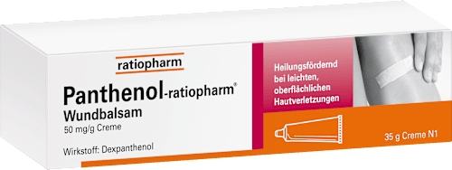 ratiopharm Panthenol-ratiopharm Wundbalsam 50 mg/g Creme Dexpanthenol ratiopharm