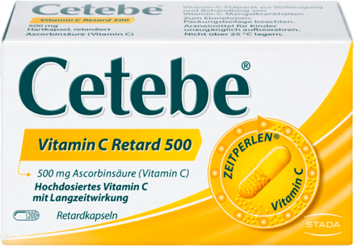 Cetebe Vitamin C Retard 500 mg Retardkapsel Cetebe