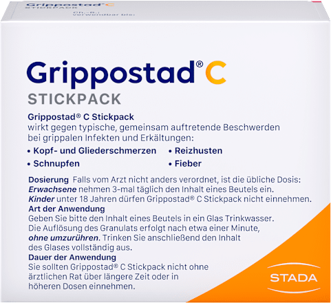 Grippostad C Stickpack Trinkgranulat Beutel Grippostad