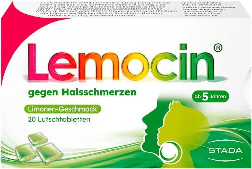 Lemocin gegen Halsschmerzen Lutschtabletten Lemocin