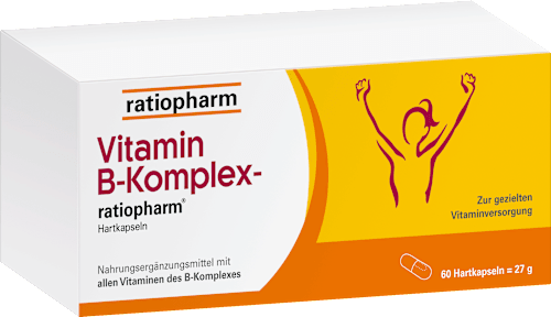 Vitamin B-Komplex-ratiopharm Hartkapseln 60 St ratiopharm