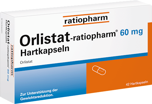 ratiopharm Orlistat-ratiopharm 60 mg Hartkapseln  ratiopharm