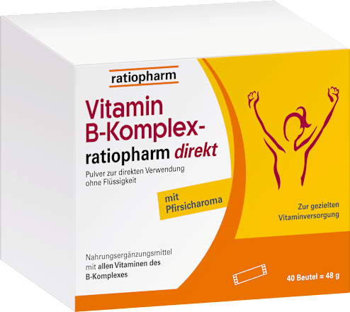 ratiopharm Vitamin B-Komplex-ratiopharm direkt Beutel 40 St ratiopharm