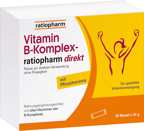 Vitamin B-Komplex-ratiopharm direkt Beutel 20 St ratiopharm