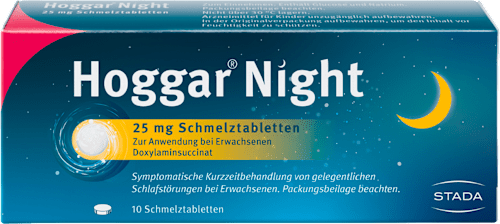 Hoggar Night 25 mg Schmelztabletten Hoggar