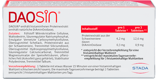 DAOSIN Tabletten 60 St DAOSiN
