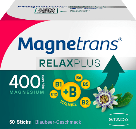 Magnetrans RELAXPLUS 400 mg Direktgranulat Sticks 20 St Magnetrans