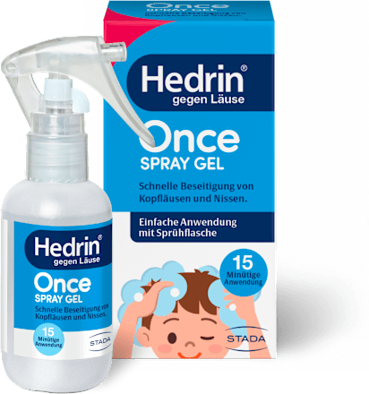 Hedrin Once Spray Gel Hedrin