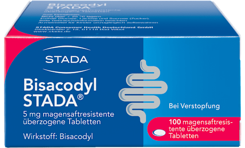 Bisacodyl STADA 5 mg magensaftresistente überzogene Tabletten STADA