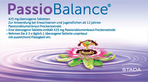 PassioBalance 425 mg Passionsblumenkraut-Trockenextrakt überzogene Tabletten PassioBalance