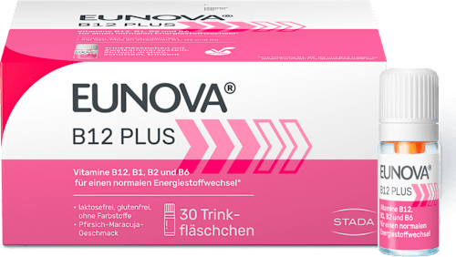 Eunova B12 Plus Trinfläschchen (30x 8 ml) EUNOVA