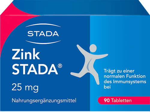 Zink STADA 25 mg Tabletten 90 St STADA