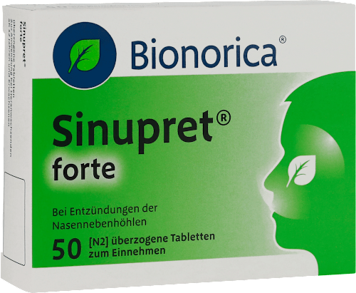 Sinupret forte überzogene Tabletten Sinupret