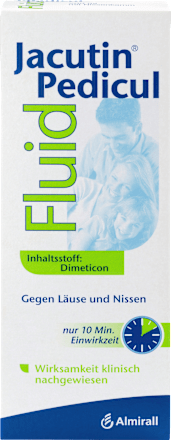 Jacutin Pedicul Fluid gegen Läuse und Nissen mit Nissenkamm Jacutin