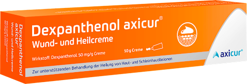 Dexpanthenol axicur Wund- und Heilcreme 50mg/g Creme axicur