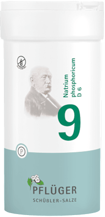 PFLÜGER Nr. 9 Natrium phosphoricum D 6 Tabletten Biochemie Pflüger
