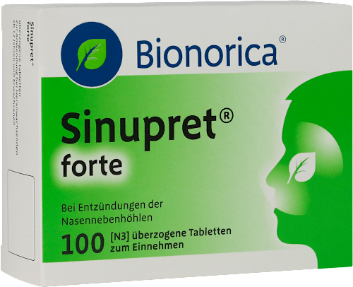 Sinupret forte überzogene Tabletten Sinupret