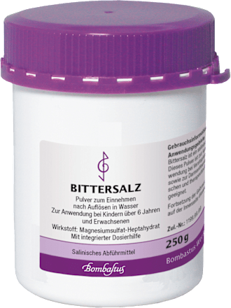 Bombastus BITTERSALZ Pulver zum Einnehmen Bombastus