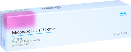 Miconazol acis Creme 20 mg/g Miconazolnitrat Antimykotikum Miconazol acis