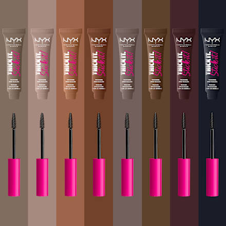 Brow Mascara Thick It. Stick It! 08 Black NYX PROFESSIONAL MAKEUP