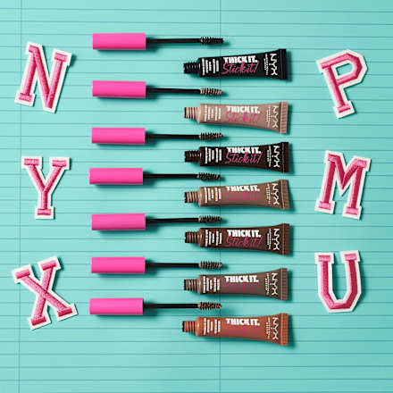 Brow Mascara Thick It. Stick It! 08 Black NYX PROFESSIONAL MAKEUP
