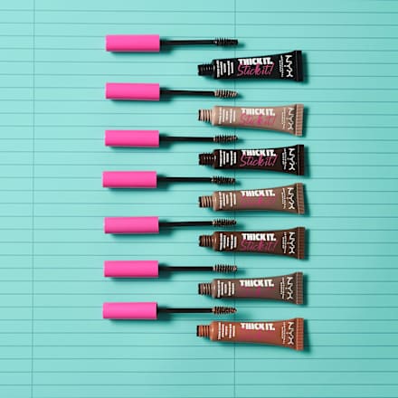 Brow Mascara Thick It. Stick It! 08 Black NYX PROFESSIONAL MAKEUP