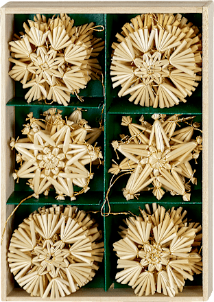 Weihnachtsdeko Strohsterne KUWOPA