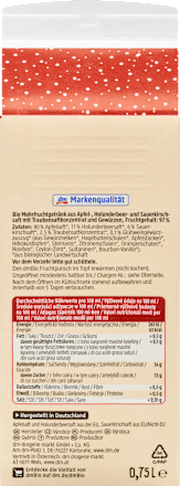 Winter Fruchtpunsch, Holunder dmBio