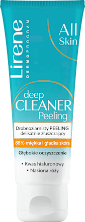 Peeling drobnoziarnisty delikatnie złuszczający Lirene