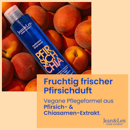 Shampoo Hydration Pfirsich Chia Jean&Len