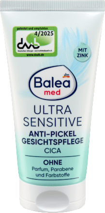 Anti-Pickel Gesichtspflege ultra sensitive Balea med