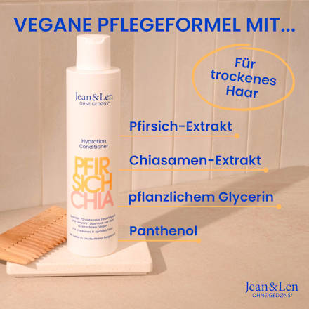 Conditioner Hydration Pfirsich Chia Jean&Len
