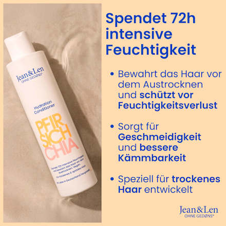 Conditioner Hydration Pfirsich Chia Jean&Len