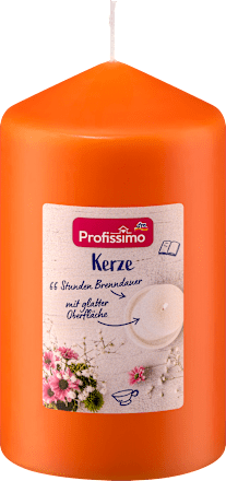 svíčka hladká 140/78 oranžová Profissimo