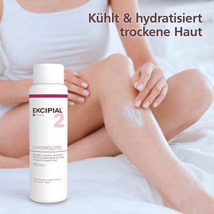 U Hydrolotio Körperlotion 2% Urea für normale bis trockene Haut EXCIPIAL