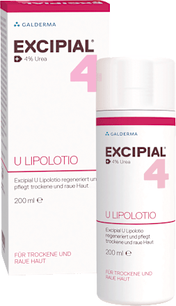 U Lipolotio Körperlotion 4% Urea für trockende und raue Haut EXCIPIAL