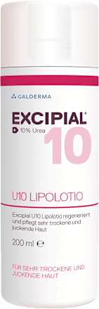 U10 Lipolotio Körperlotion 10% Urea für sehr trockene und juckende Haut  EXCIPIAL
